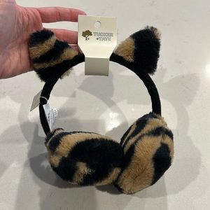 Tucker + Tate fuzzy Tiger Earmuffs